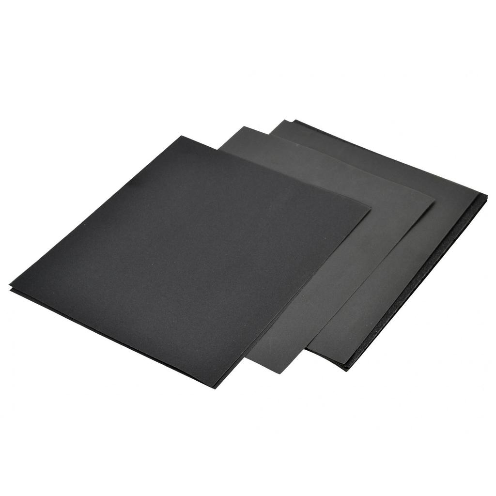 Faithfull Korkklotz Nass- und Trockenschleifpapier Sortiert (Packung 10)