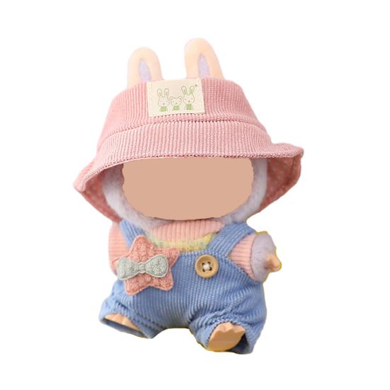 Doll Clothes Set Fashion Hat Skirt Outfit Stylish Accessories Dolls Elegant Display Plush Dolls Outfits