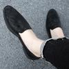 Tägliche Slipper Herren Schlichter Stil Niedriger Absatz Business Casual Schuhe Atmungsaktiv Leicht Bequem Jugend Friseur Herrenschuhe