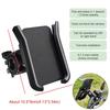 Baby Stroller Cellphone Holder Baby Pram 360° Rotate Phone Bracket Handfree Shockproof Mobile Phone Support Stroller Accessories