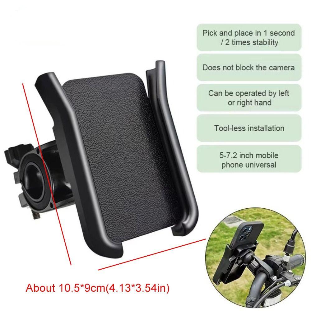 Baby Stroller Cellphone Holder Baby Pram 360° Rotate Phone Bracket Handfree Shockproof Mobile Phone Support Stroller Accessories