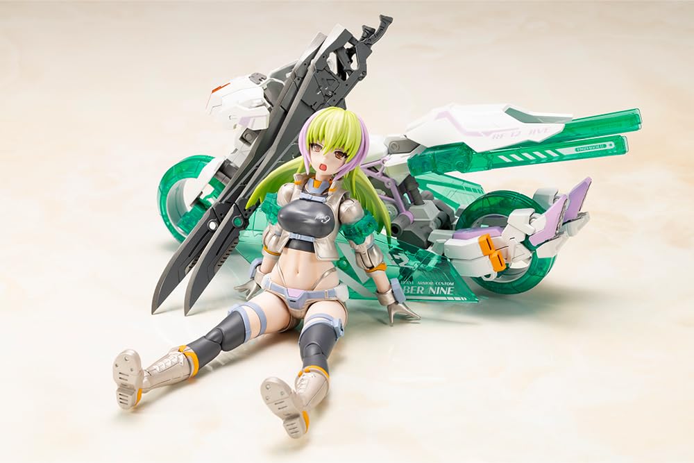 Kotobukiya Frame Arms Girl Wilburnine Beryl Armor approximately 160mm plastic model Custom, tall, non-scale