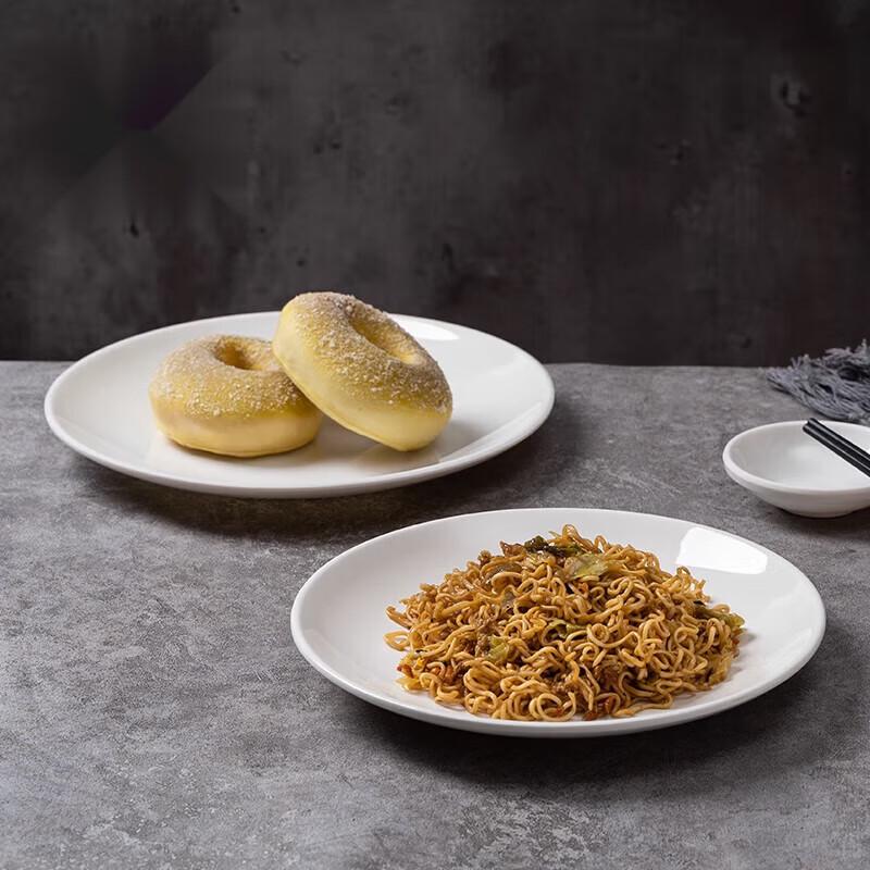 NHZHIW Kommerzieller Melamin Runder Speiseteller