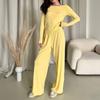 European and American women's summer casual cardigan set