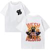 New Jul DP Summer Maillot Fashion Printed Unisexs Shirts High Street Y2K Shirts Unisex Trend Cotton Fashion Oversized Tshirt