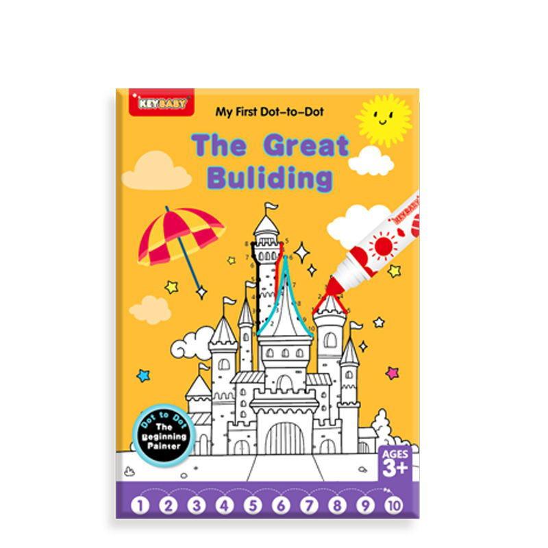 Digital Dot-to-Dot Coloring Book for Children s Early Education and Drawing Skills