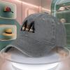 Christmas Gnome Print Mens Baseball Cap Curved Brim Dad Hat Adjustable Snapback Multiple Colors