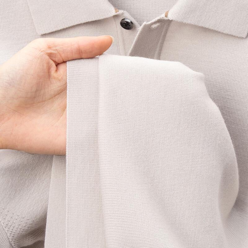 JOW Washable 100% Merino Wool Short Sleeve Knit Top