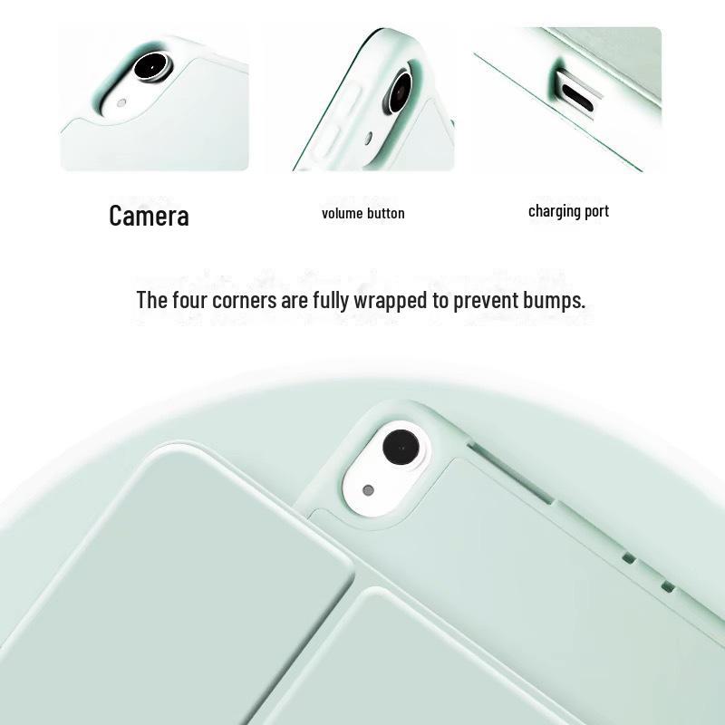 IPad-beskyttelsesdeksel for 9 Pro 2024, Air 6, Mini 5 og 10. generasjon, 11-tommers