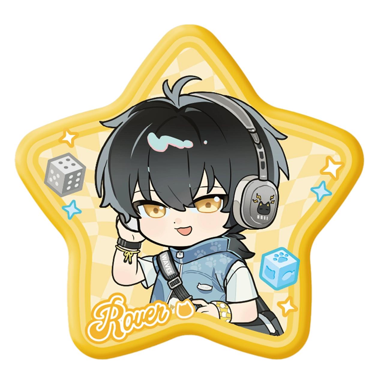 

Sunsyea Wuthering Waves Official Merch Original Authentic XYHX Series Badge Keychain Card Acrylic Stand Color Board Ornament