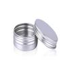 HappyHome Small Cream Dispensing Aluminum Pack of for Nail Portable Refillable Containers X Cases, Tins, 6, Cosmetics, Makeup, Parts, (5g (5ml) 6)