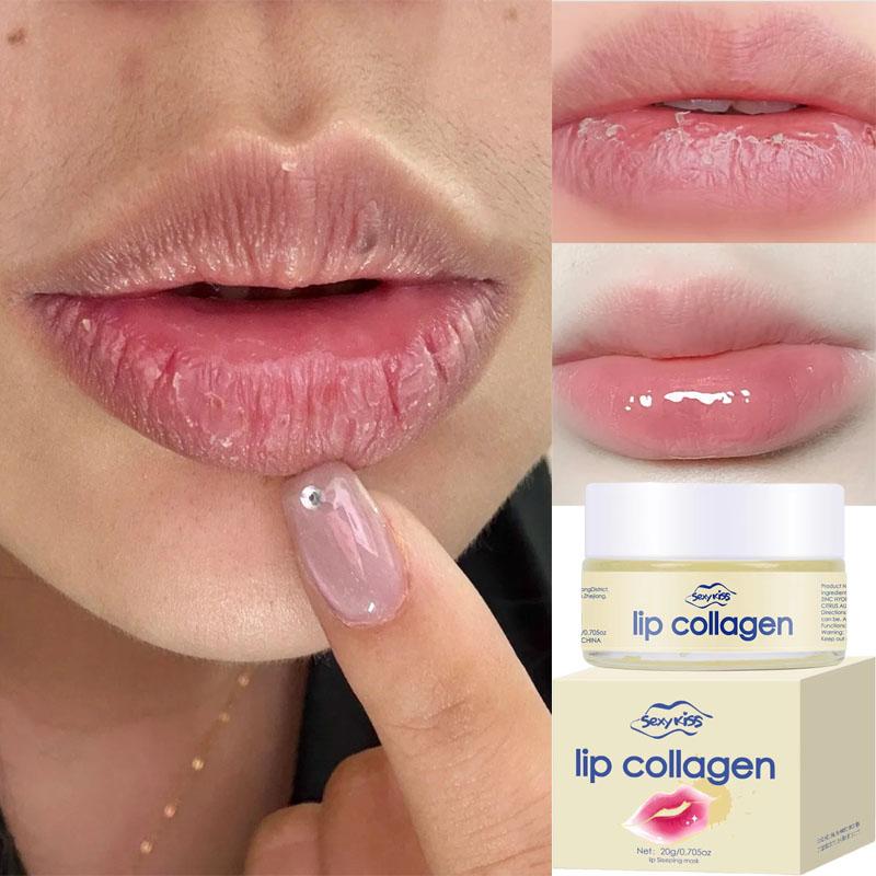 Korea Lips Care Mask Reduce Lip Wrinkles Remove Dead Skin Moisturizing Sleep Lip Balm Long-lasting Nourishing Lip Care Product