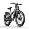 Shengmilo S600 Electric Bicycle 2000W Dual Motor 48V17.5AH Electric Bike 26 Inch Fat Tires E-Bike For Adult Mountain Ebike