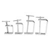 Alloy Clamps Clamping Flat Hand Tool Metal Plastic Slabs Replacement Silver Smooth Spare Parts Stone Slabs Wood