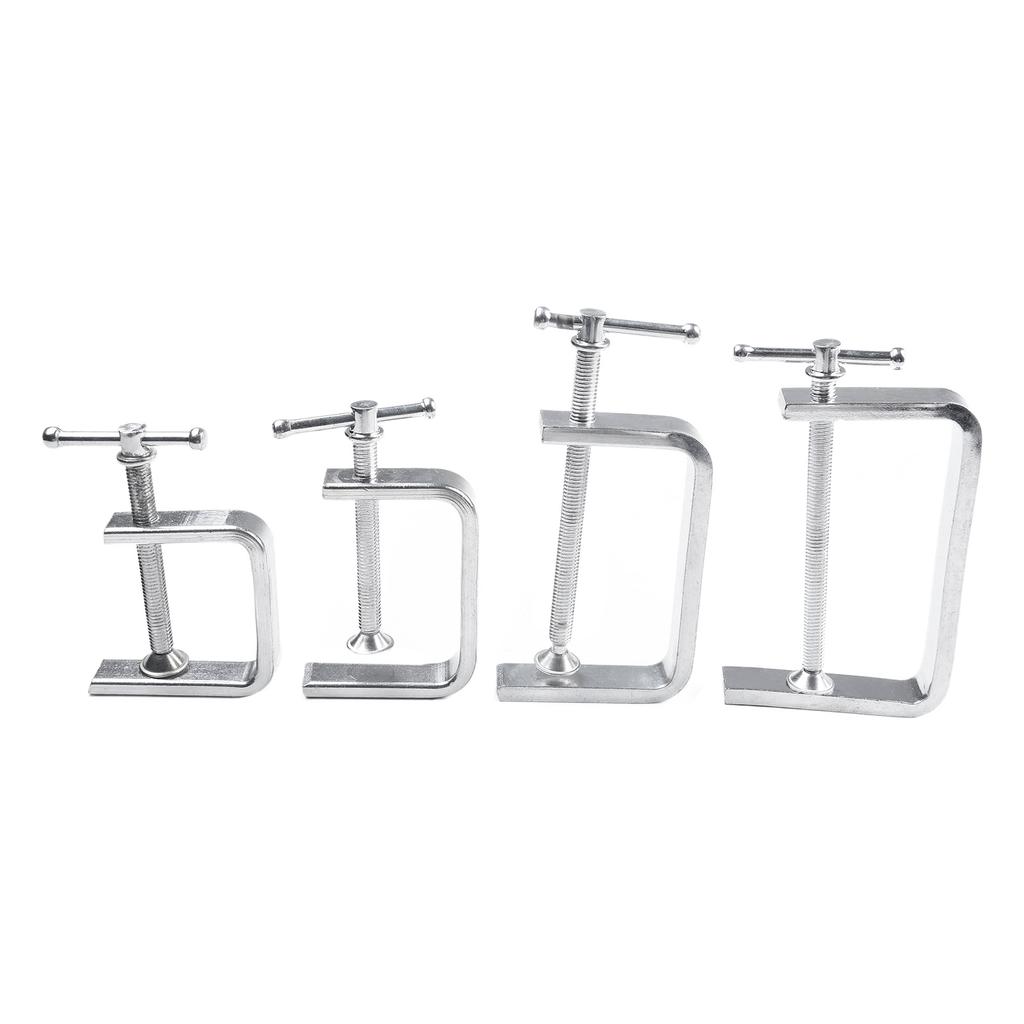 Alloy Clamps Clamping Flat Hand Tool Metal Plastic Slabs Replacement Silver Smooth Spare Parts Stone Slabs Wood