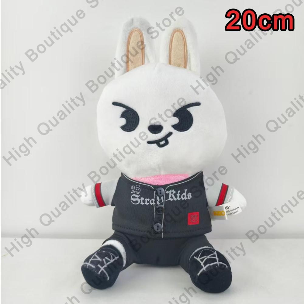8 Adet Kpop Skzoo Peluş Oyuncak Wolfchan Sevimli Karikatür Dolgulu Hayvan Peluş Bebek Büyük Boy Uyku Yastığı Hediye İçin