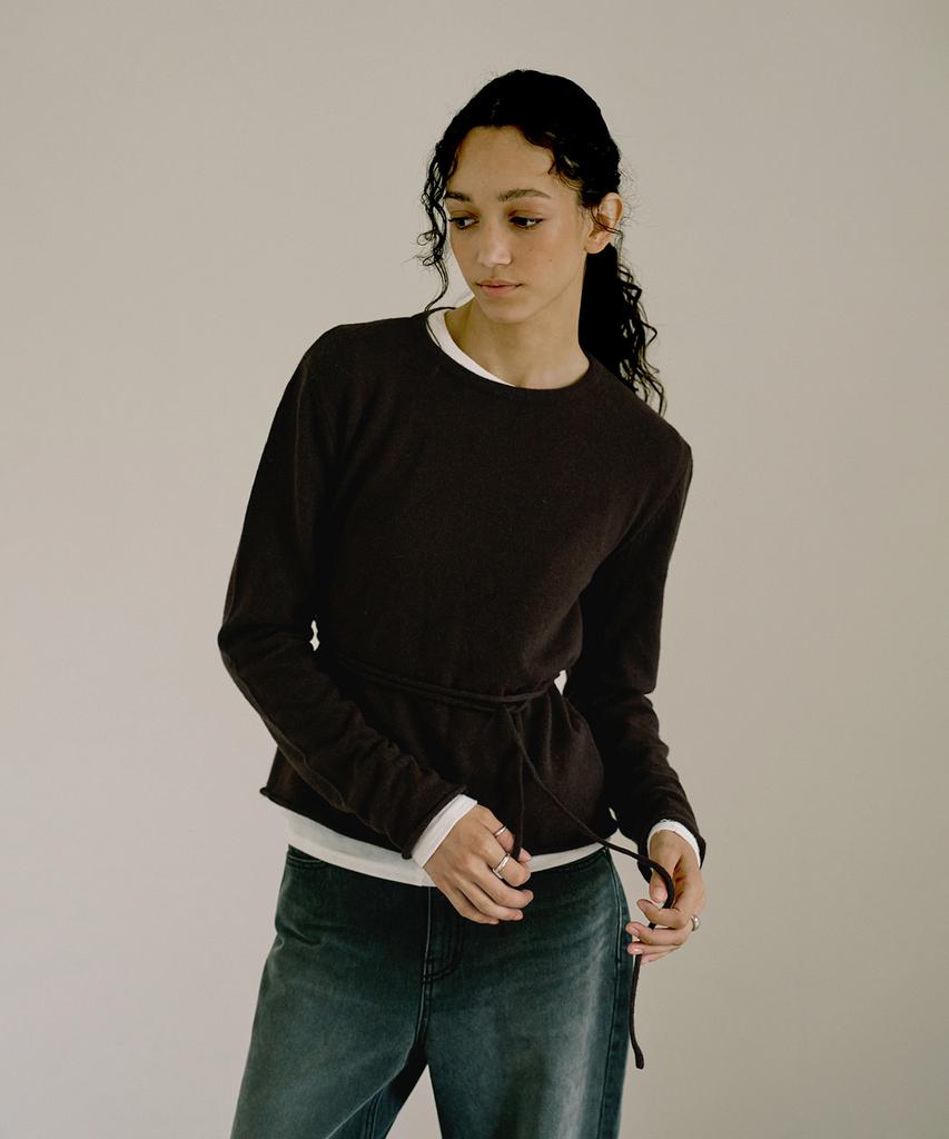LOVLOV Fine Wool String Knit