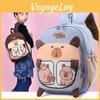 Themed Capybara Children Backpack Breathable Lightweight Cute Cartoon Schoolbag