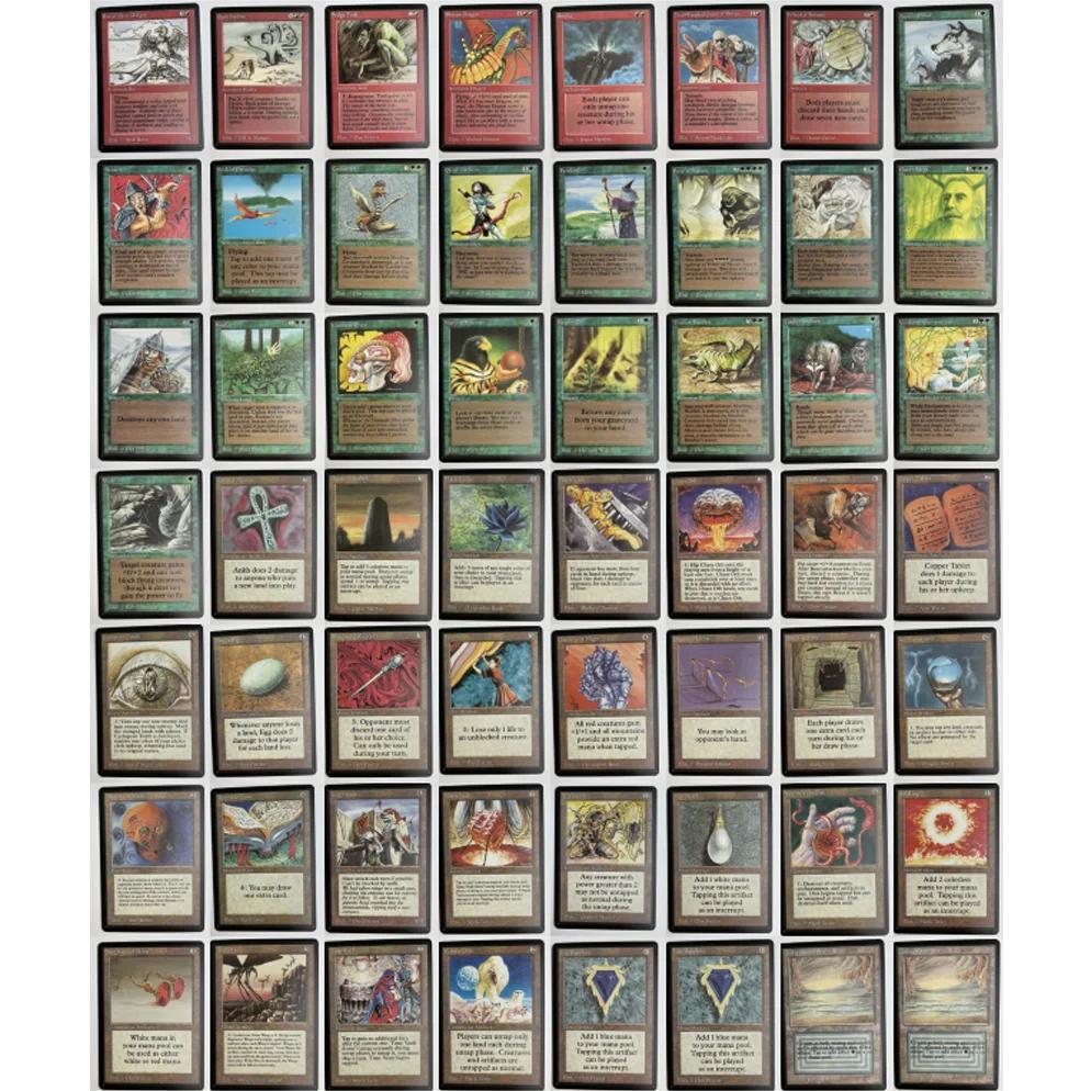 BETA NORMAL1-01 TCG Cards for Home Play magical Proxy Armageddon Vesuvan Doppelganger the Time Walk Balance Personal gather