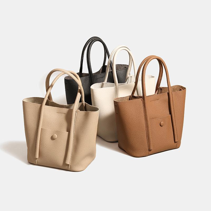 Women's Bag Fashion Texture Foreign Style Mother Bag Tote Bag Retro Crossbody Single Shoulder Hand