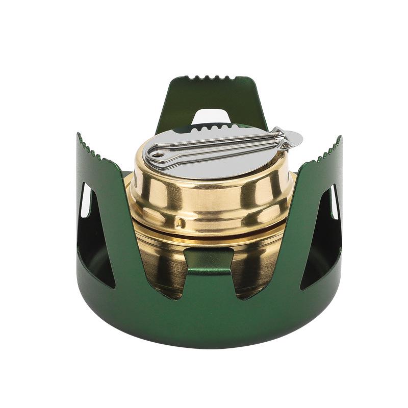 Ultra-Light Portable Alcohol Stove for Outdoor Use