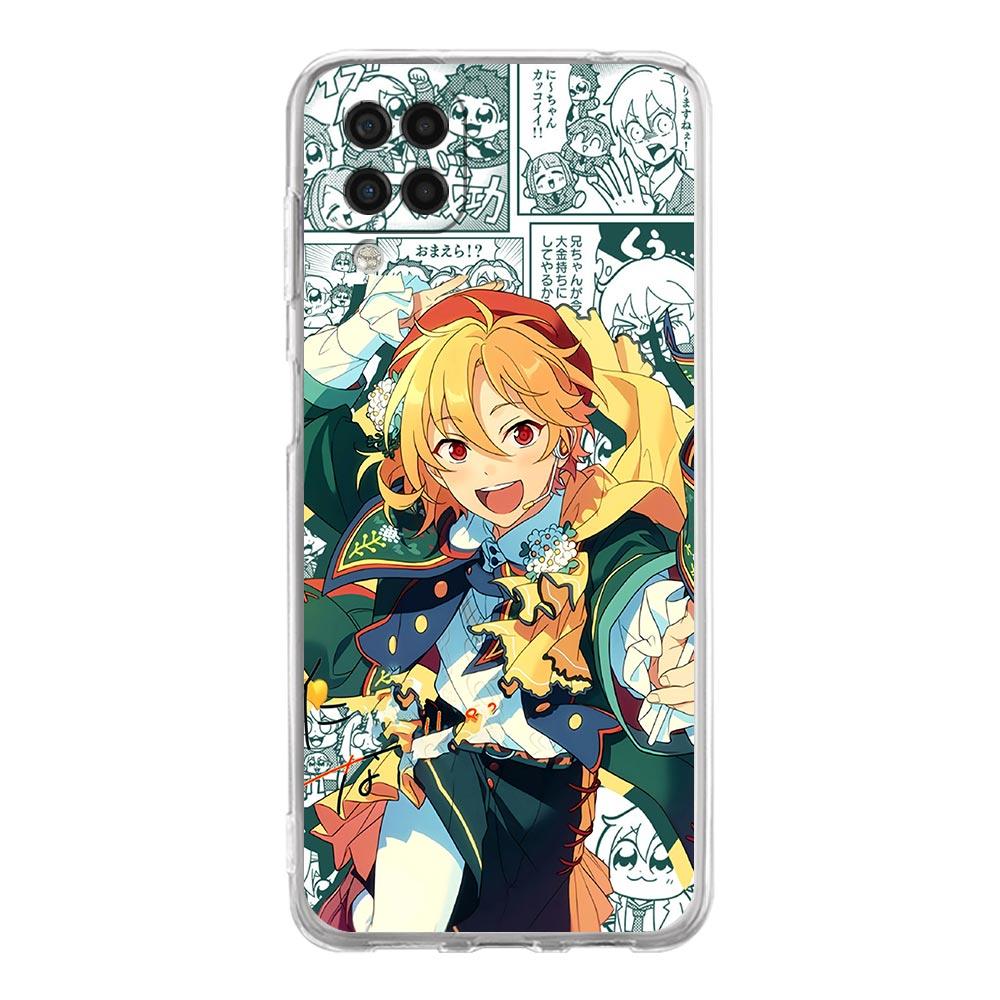 Cartoon Ensemble Stars Phone Case For Samsung A13 A33 A73 A53 A23 A51 A71 A21S A12 A11 A31 A41 A03S A22 A52 A32 5G Clear Cover