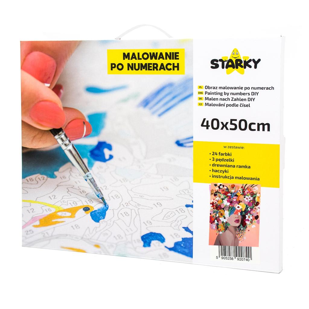 Painting by Numbers Picture On Frame Diy Flowers Birthday Gifts Decoration