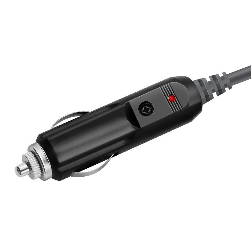 Outdoor Waterproof Mini DC Power Cable: Car Cigarette Lighter To DC5521 Charging Line