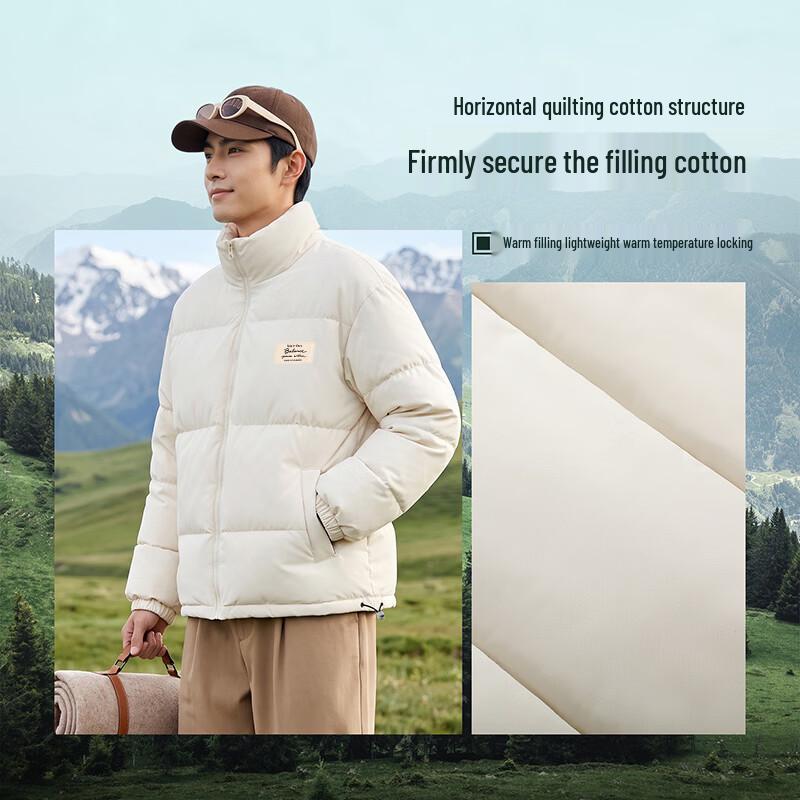 Baleno Men's Stand-Collar Windproof Winter Padded Jacket