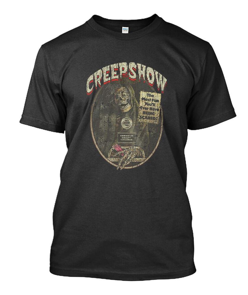 Creepshow 1982 Классическая футболка Черная Размер S-5XL Унисекс Футболка S