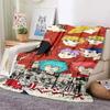 3D Anime Tokyo Revengers Printed Blanket Portable Breathable Warm Bedding Travel Blanket