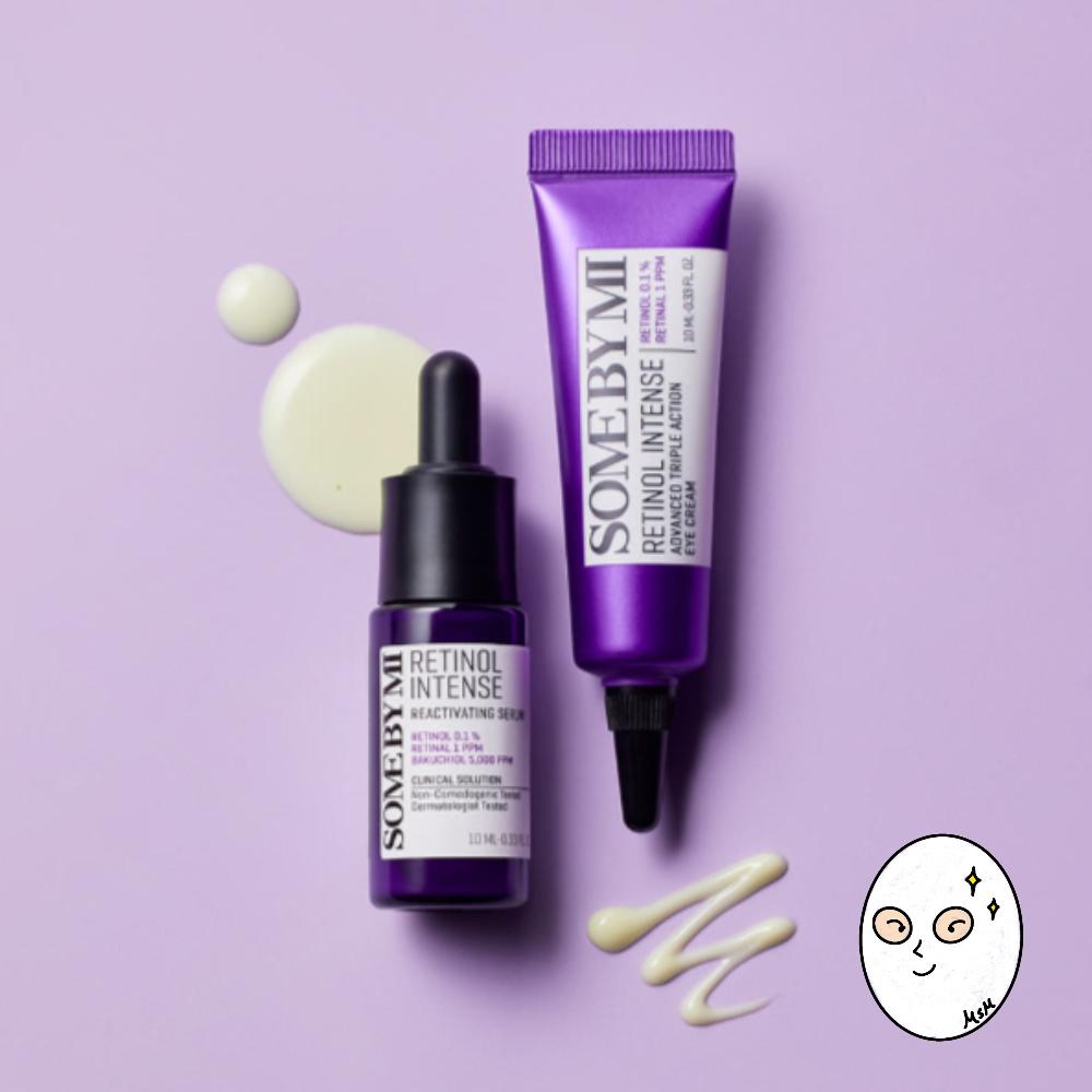 Some By Mi Retinol Intense Trial Kit [Serum 10ml + Eye Cream 10ml]