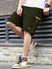 Men's Summer Drawstring Workwear Shorts - European Size, Trendy & Loose Fit, Hong Kong Style