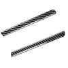2Pcs Interior Door Armrest Panel Cover Trim Carbon Fiber Sticker Fit for Mazda MX‑5 Roadster NC 2009‑2015