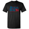 Reagan Bush 84 - Presidential Vintage Conservative Graphic T Shirt