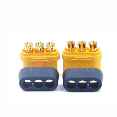 Amass MR60-M/F Gold Plated 3.5mm 3-Core Aircraft Plug Connector with Sheath