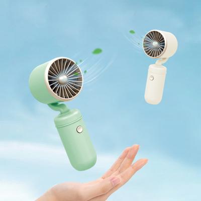 Handheld Fan with Adjustable Tilt Portable Mini Cooling Fan Long Battery Life Fast Charging Low Noise Desktop Fan for Students Travel