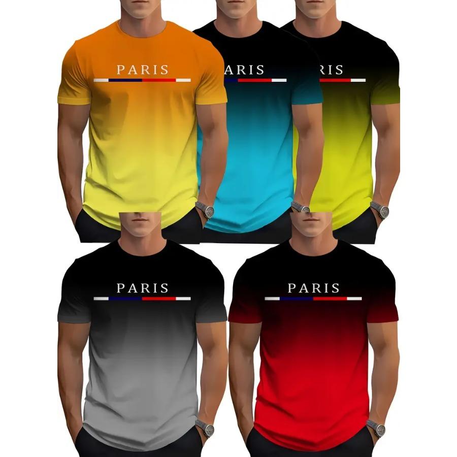 

Мужская оригинальная футболка, набор из 5 штук 2XL