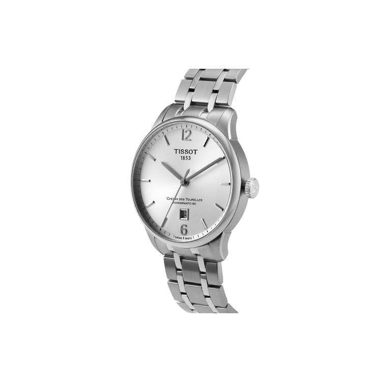 Tissot Tourelles Collection Automatic Mechanical Movement Men's Watches Watch 42mm Silver Dial T099.407.11.037.00