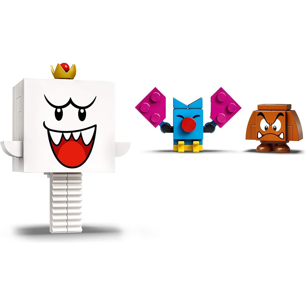 LEGO Super Mario Bowser and King Boo's Haunted Yard Challenge Building Set 71377