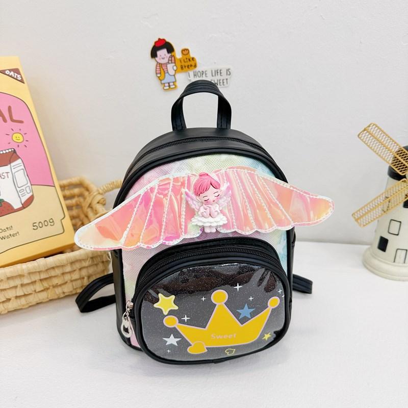 School Bag New Foreign Sequins Lightweight and Versatile Little Girl Backpack Fashionable Children's Bag