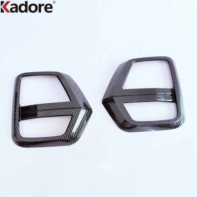 For Chevrolet Colorado 2024 2025 Chrome Car Front Fog Light Lamp Cover Trim Head Foglight Foglamp Bezel Trims Accessories
