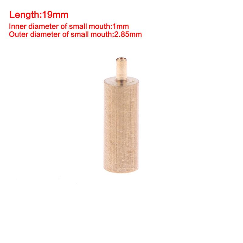 1Pc Reusable Brass Nozzle Head Refill Butane Gas Adapter Inflatable Head For Various Lighter Brands Filling