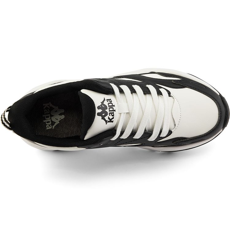 Kappa Durable Low-Top Running Shoes Retro Comfortable Women sneakers White K0B85MM36-012