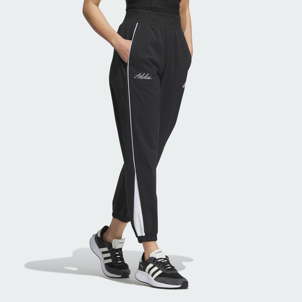 adidas Women's Black RCO WV PT UPF 50+ Sun Protection Jogger Pants IP0749