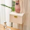 PU Leather 3 Drawer Jewellery Box - Handheld Display Storage with Security Key Lock, Perfect for Earrings Rings Necklaces