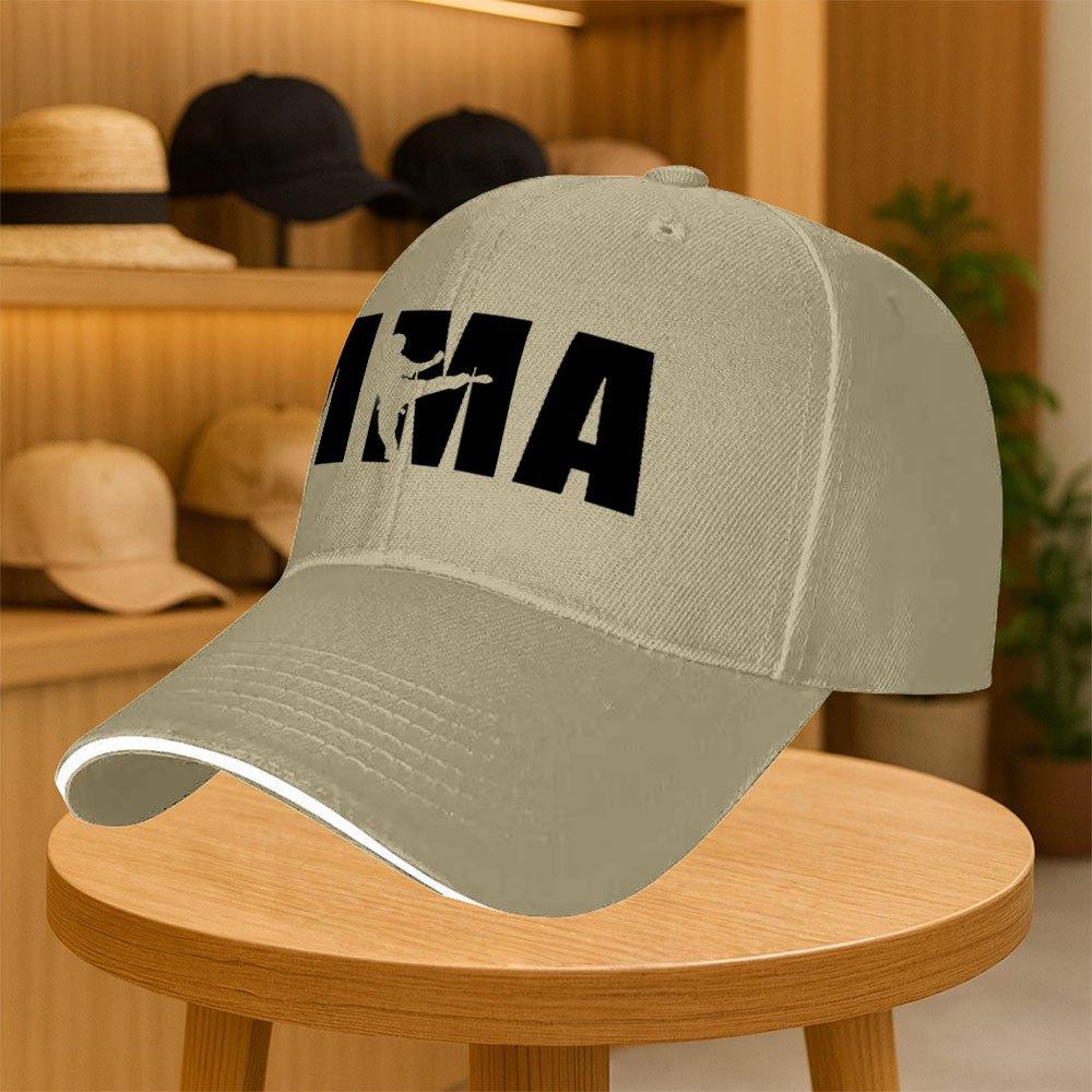 Mma Logo Baseballkappe Unisex Lässige Sportkappe Zum Laufen Reisen Einkaufen Weihnachtsgeschenk