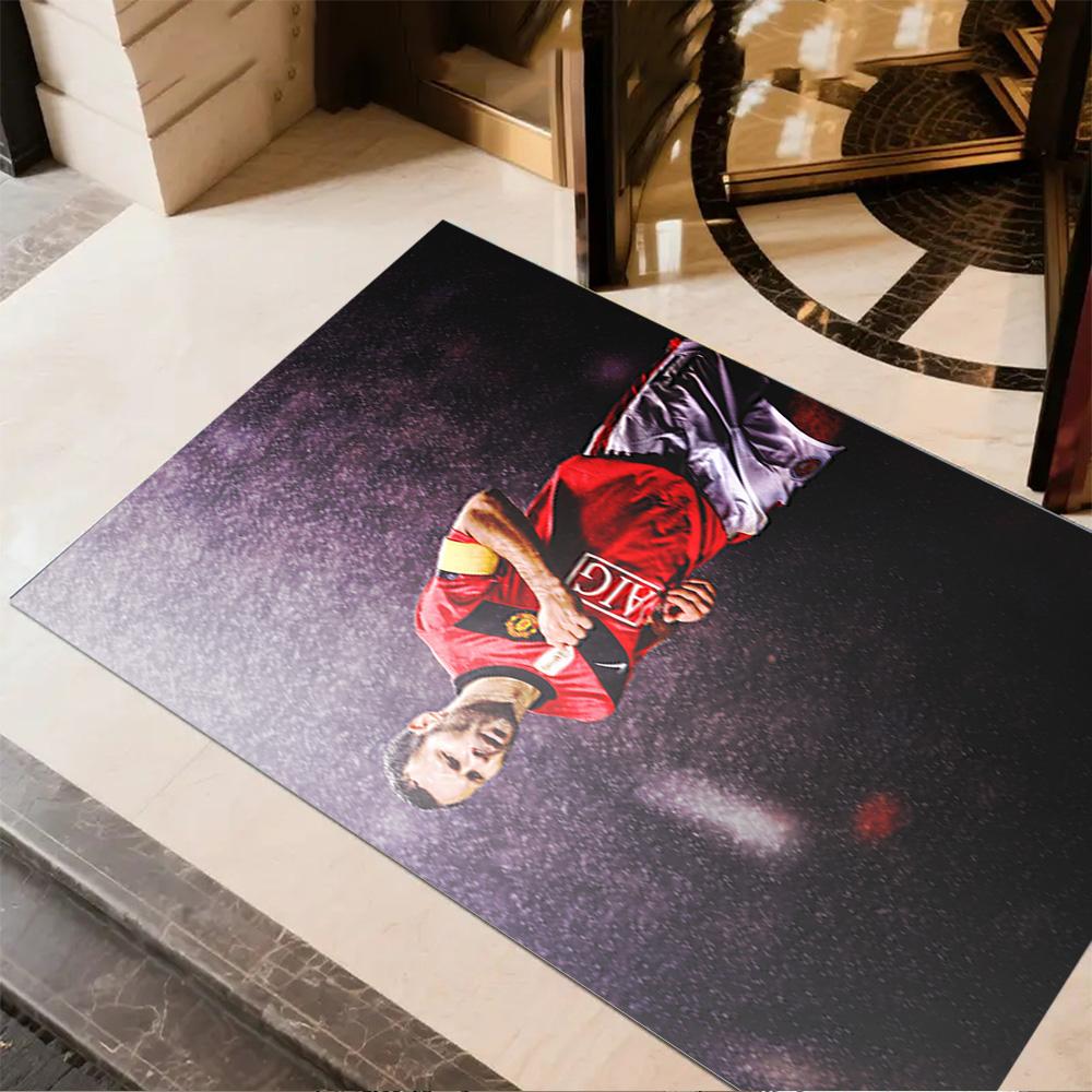 Manchester Legend Floor Rug Office Rug Suitable for Kitchen Entryway Outdoor Dining Room Anti-slip Rug Decorate Offices Birthday/Christmas Gift