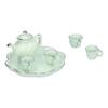 1:12   Tea Set Miniature Tea Cup Teapot Tray Decoration Kitchen Accessories