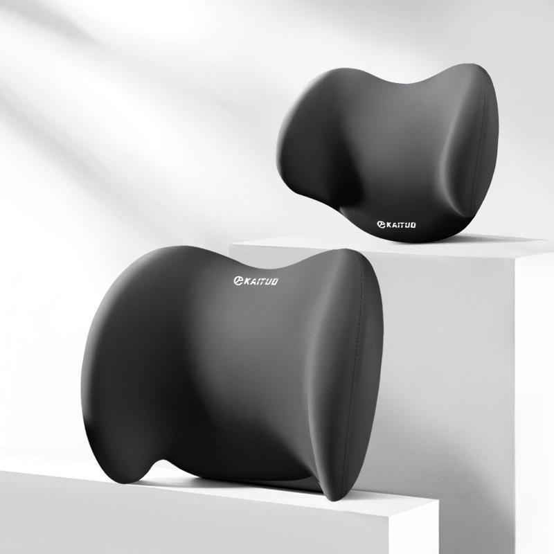 Premium Auto Memory-Schaum Lendenkissen & Nackenkissen Set